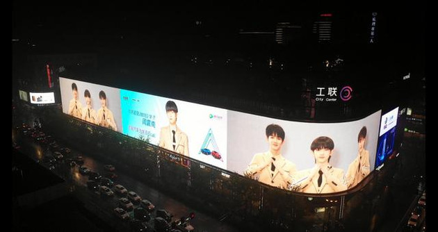 亚洲第一大屏杭州LED显示屏广告